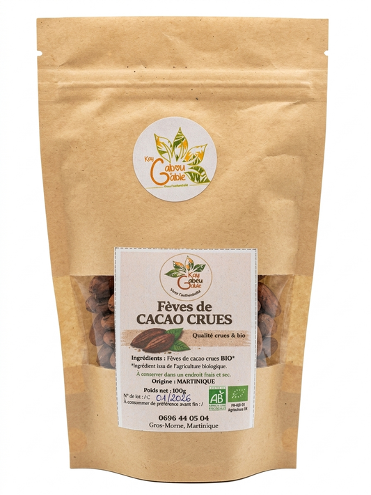 FEVES DE CACAO   CRUES BIO